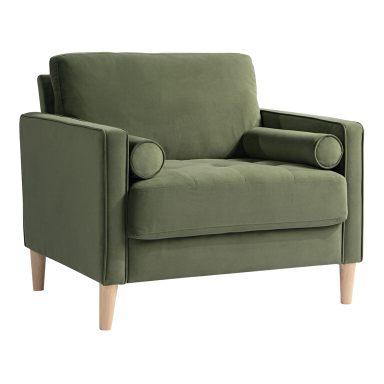 Clermont Tufted Track Arm Upholstered Chair
