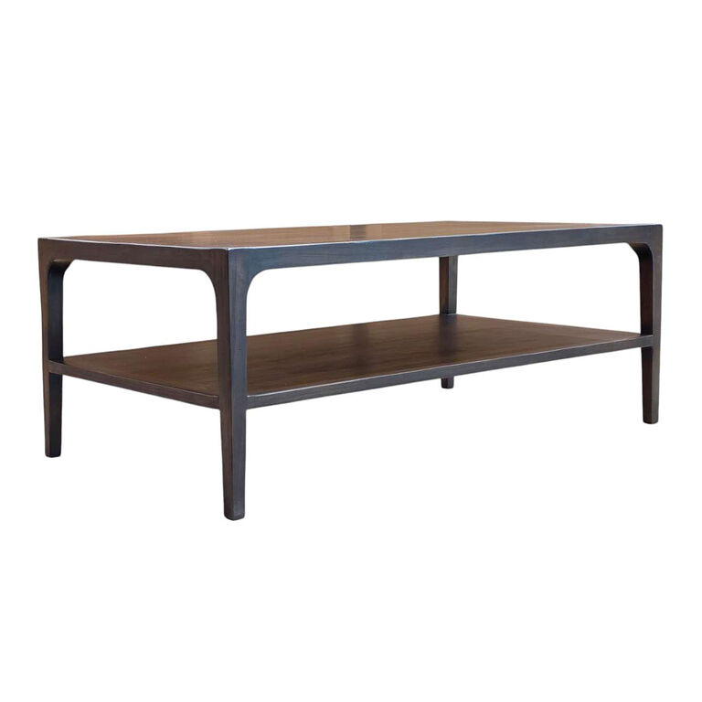 Indio Reclaimed Pine Coffee Table with Shelf