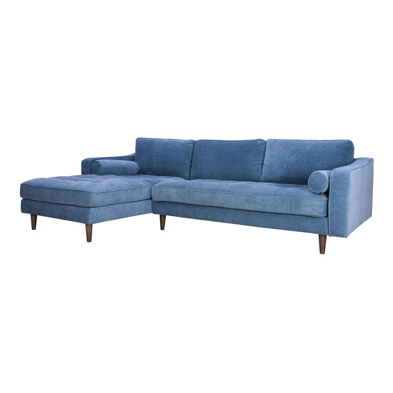 Rawson Tufted Track Arm Sectional Sofa