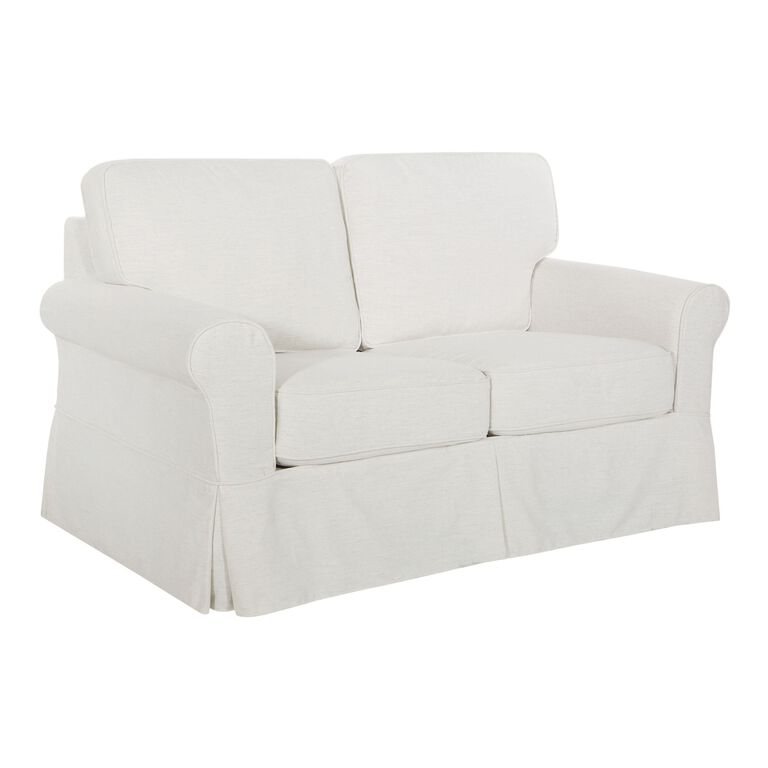 Richmond Linen Slipcover Loveseat